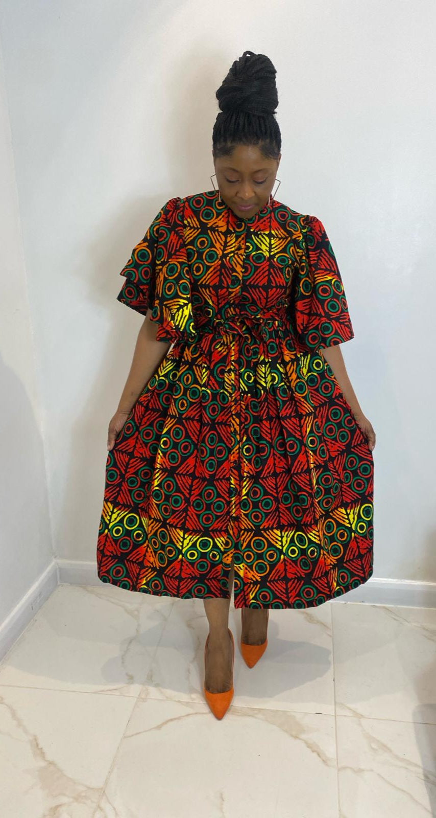 AFRICAN PRINT DEJI DRESS