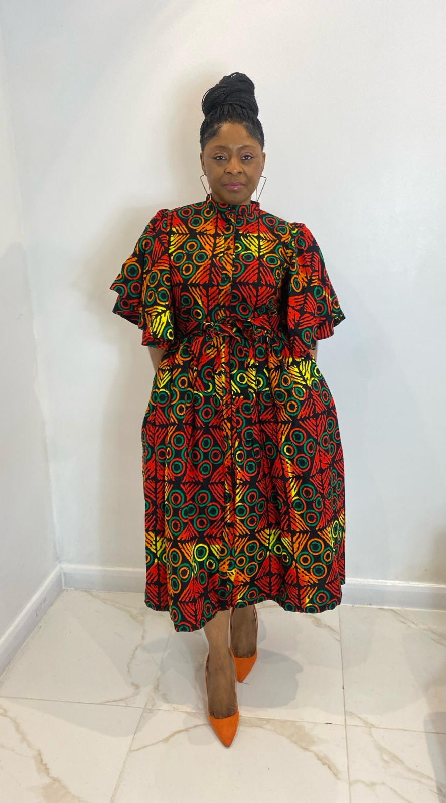 AFRICAN PRINT DEJI DRESS