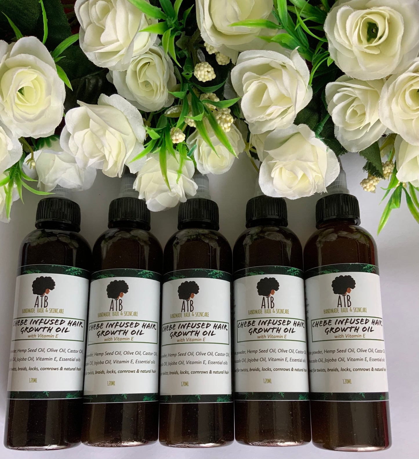 ATB Chebe infused hair growth oil