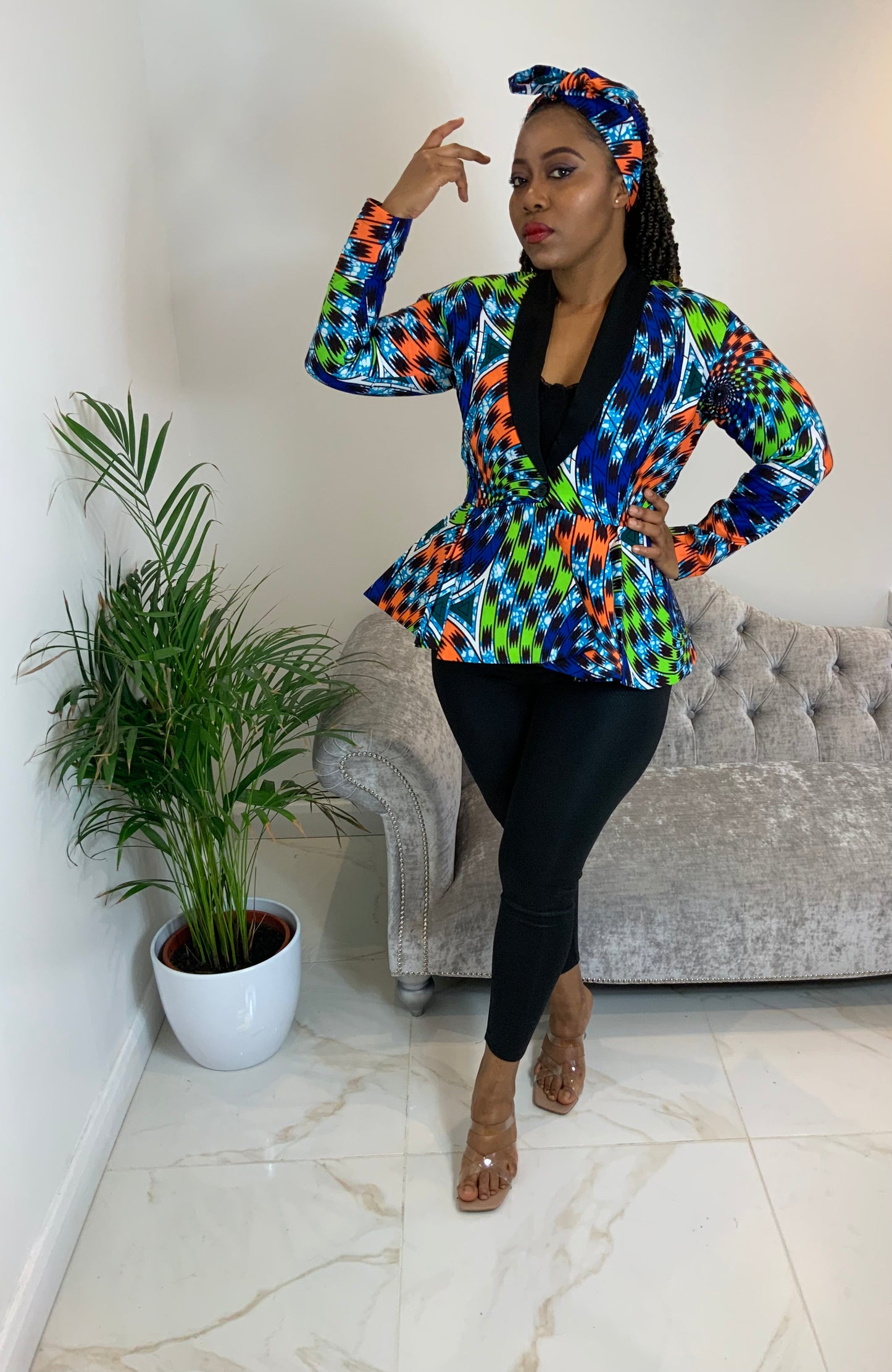 LEXI PEPLUM BLAZER TOP