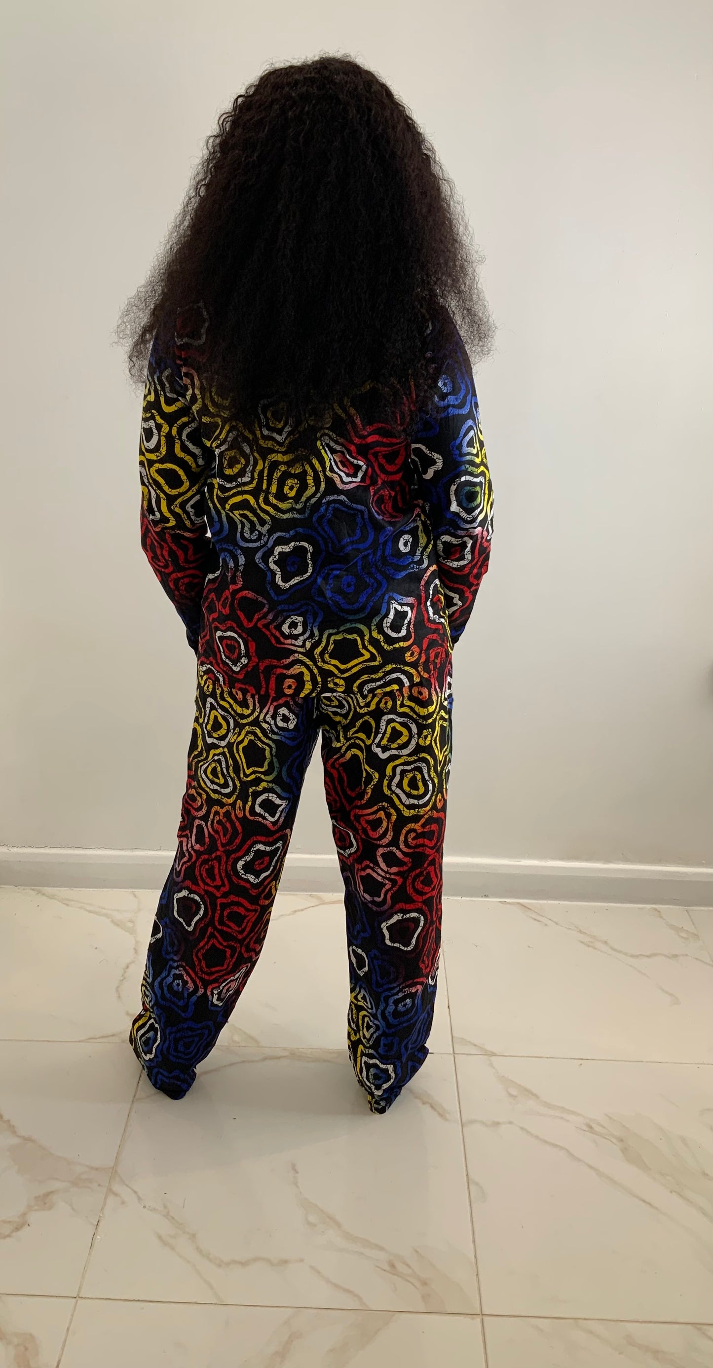 AFRICAN PRINT BENITA JACKET AND TROUSER SET