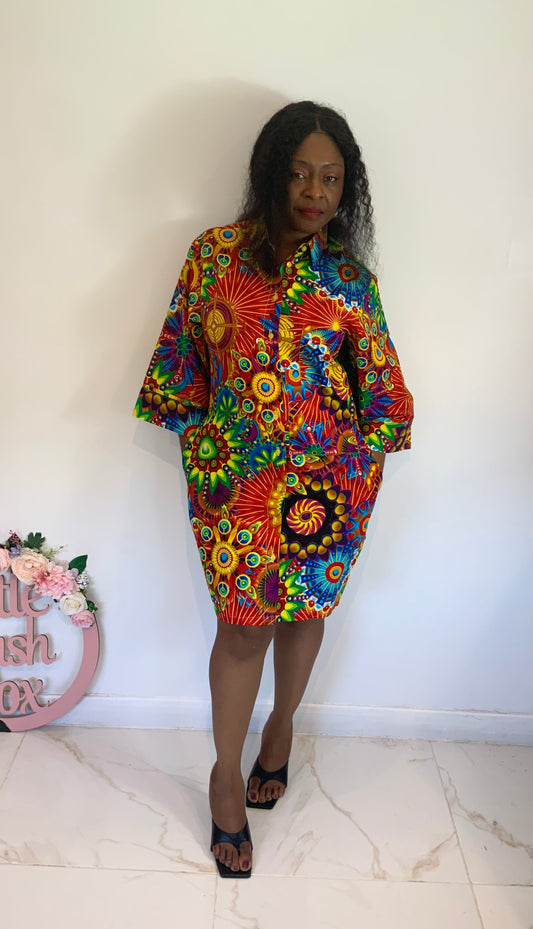 AJARE SHIRT DRESS