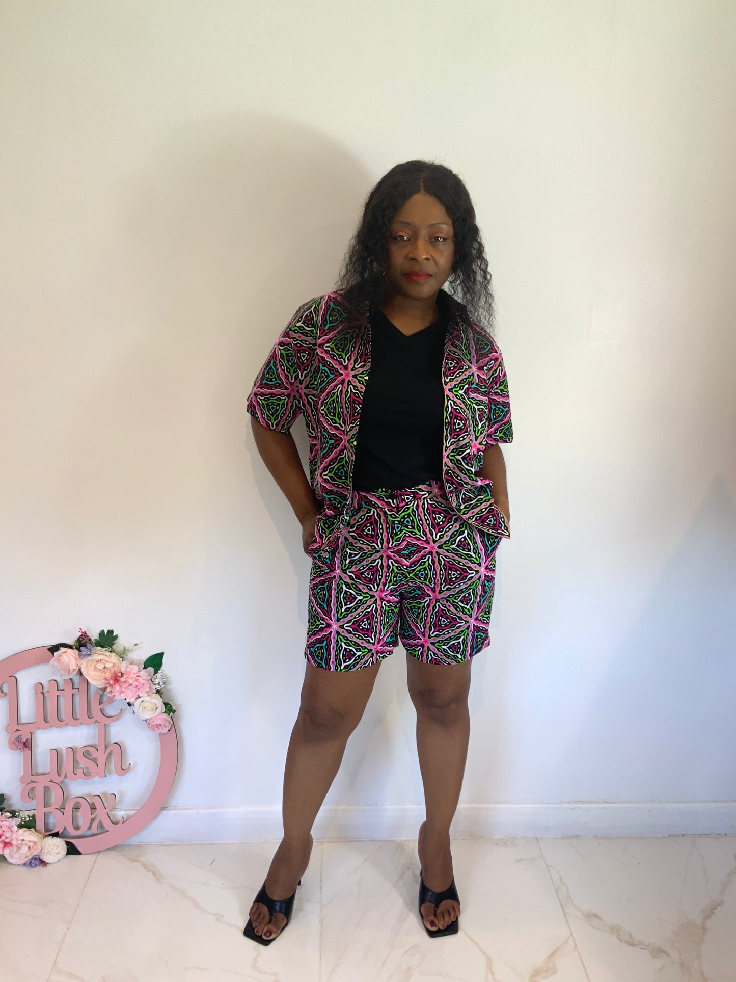 AFRICAN PRINT DAEZE SHIRT AND SHORT SET
