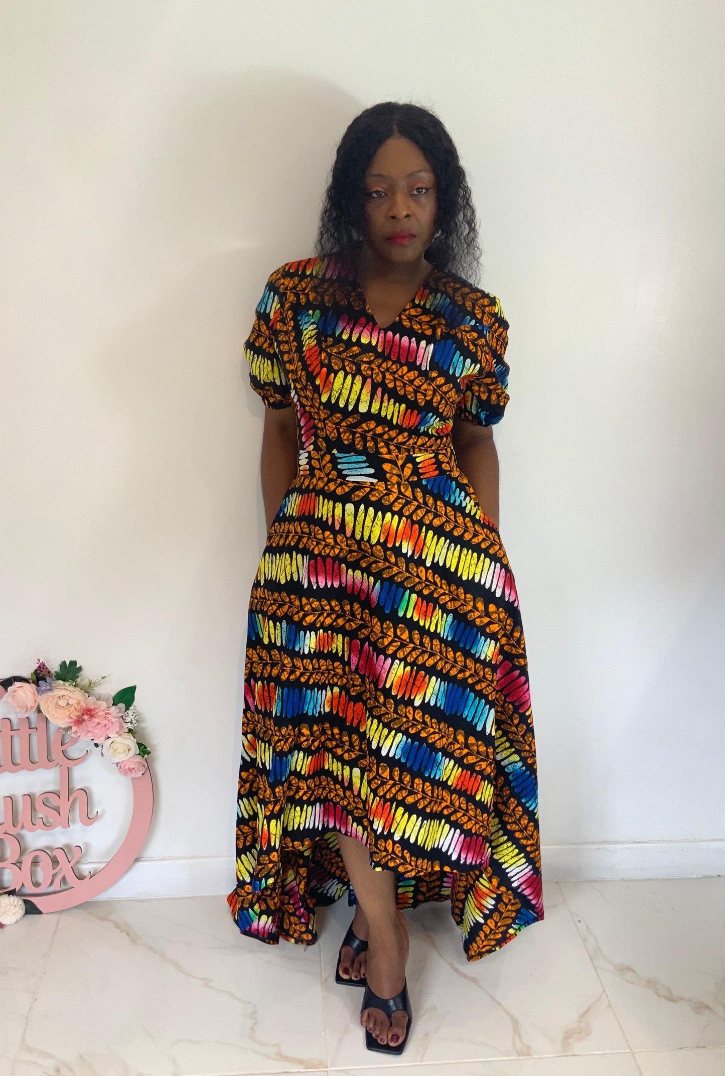 OZIOMA HI-LOW DRESS