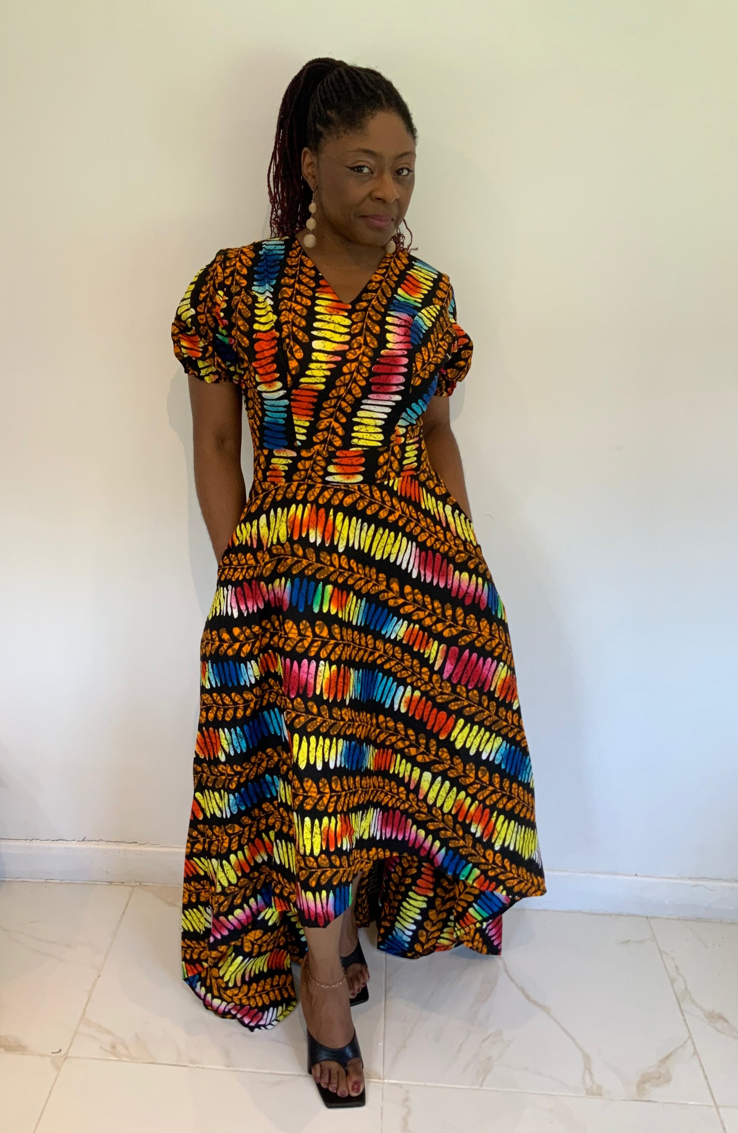OZIOMA HI-LOW DRESS