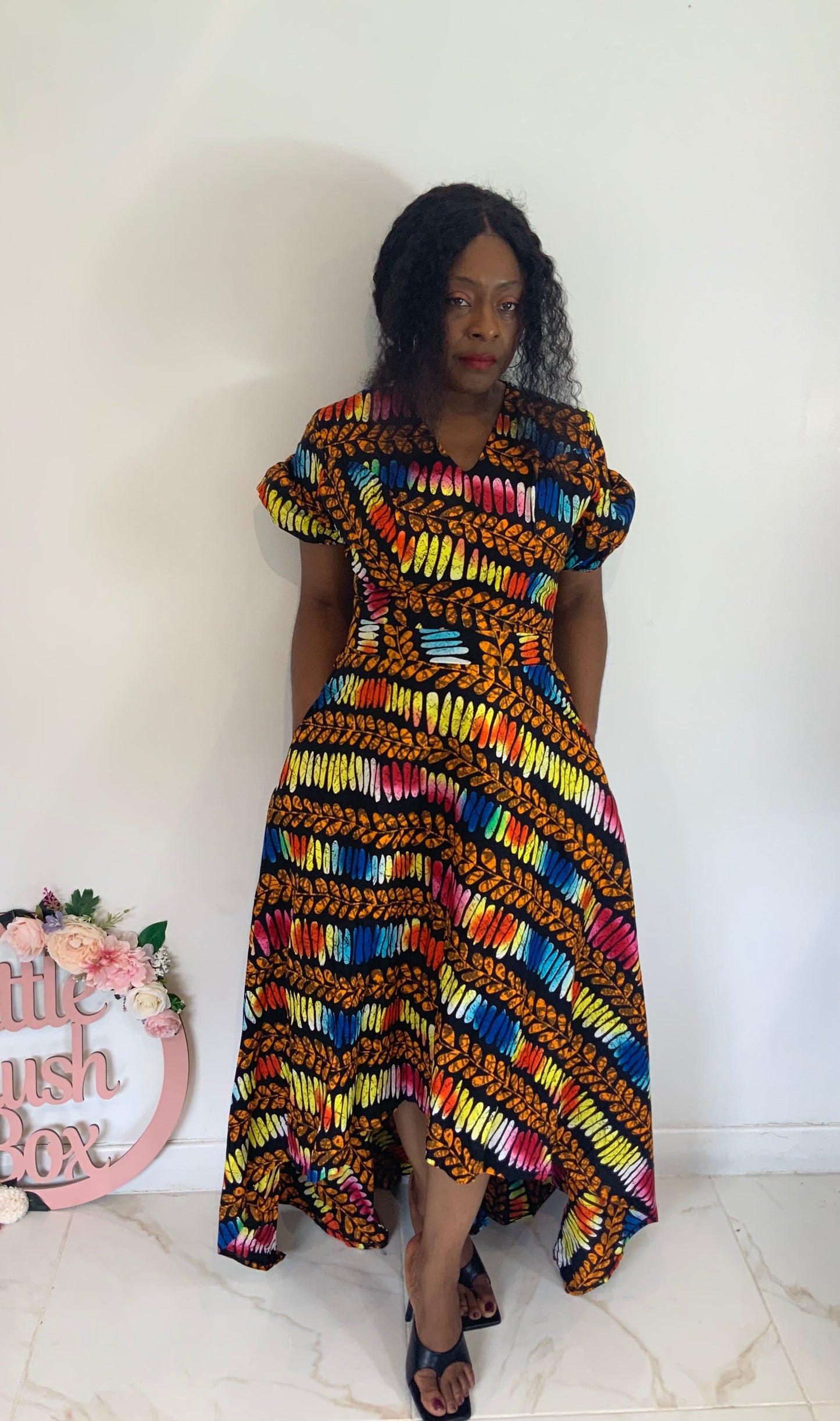 OZIOMA HI-LOW DRESS