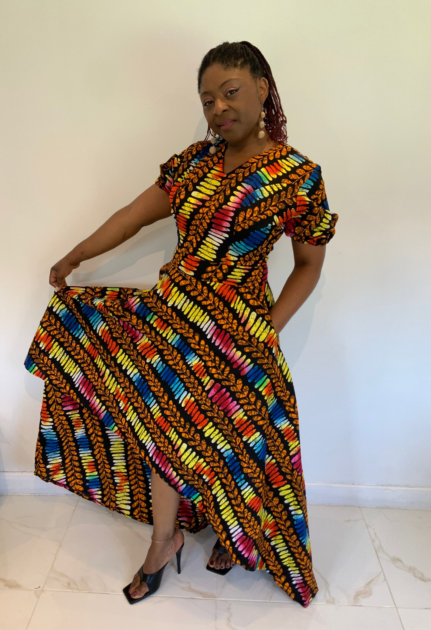 OZIOMA HI-LOW DRESS