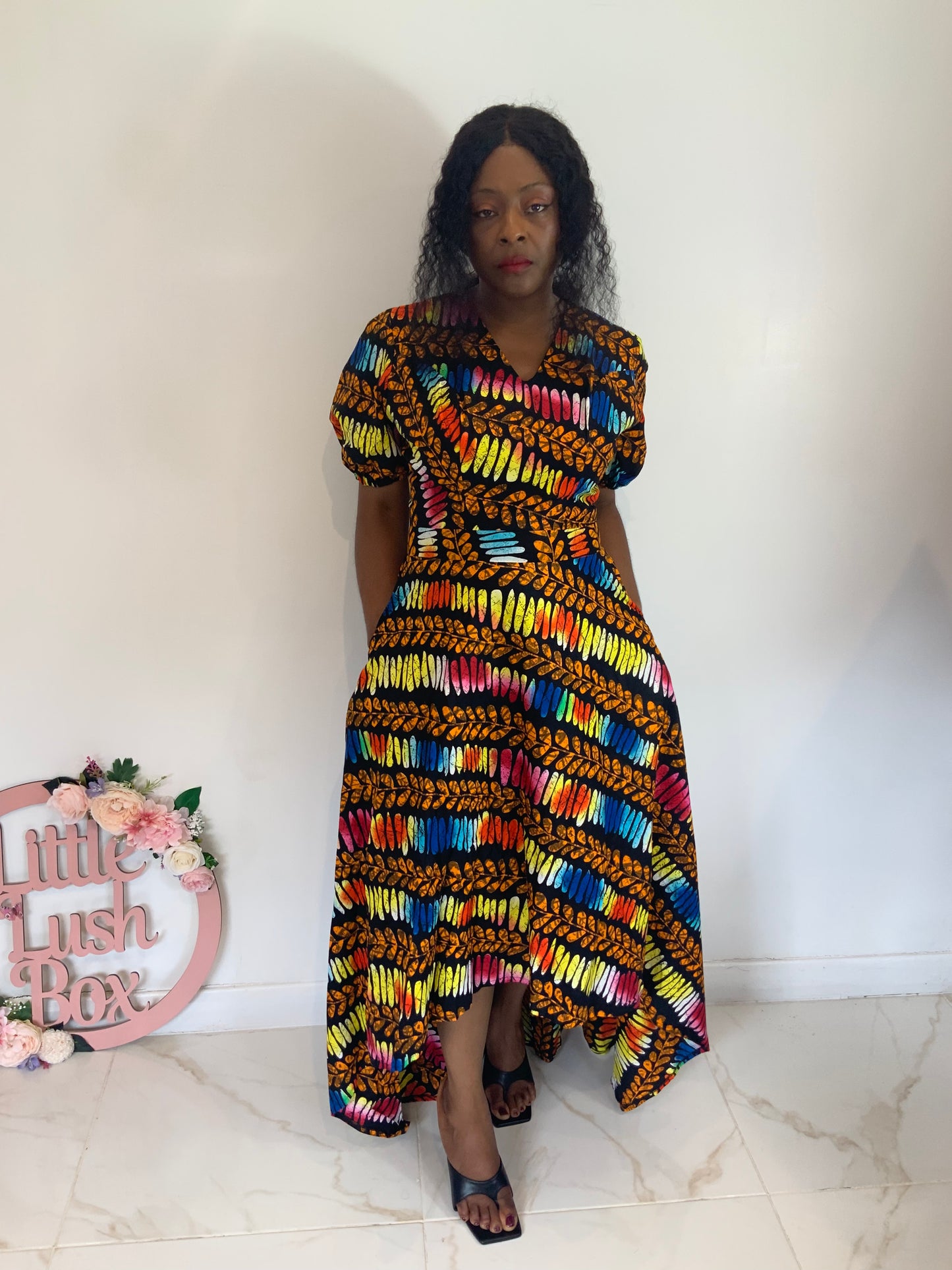OZIOMA HI-LOW DRESS