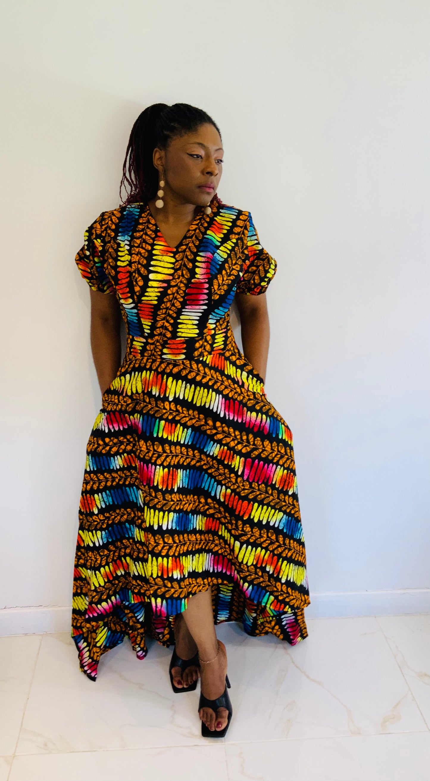 OZIOMA HI-LOW DRESS