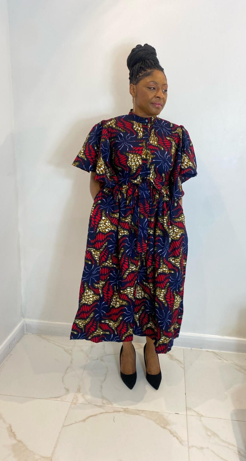 AFRICAN PRINT DELE DRESS