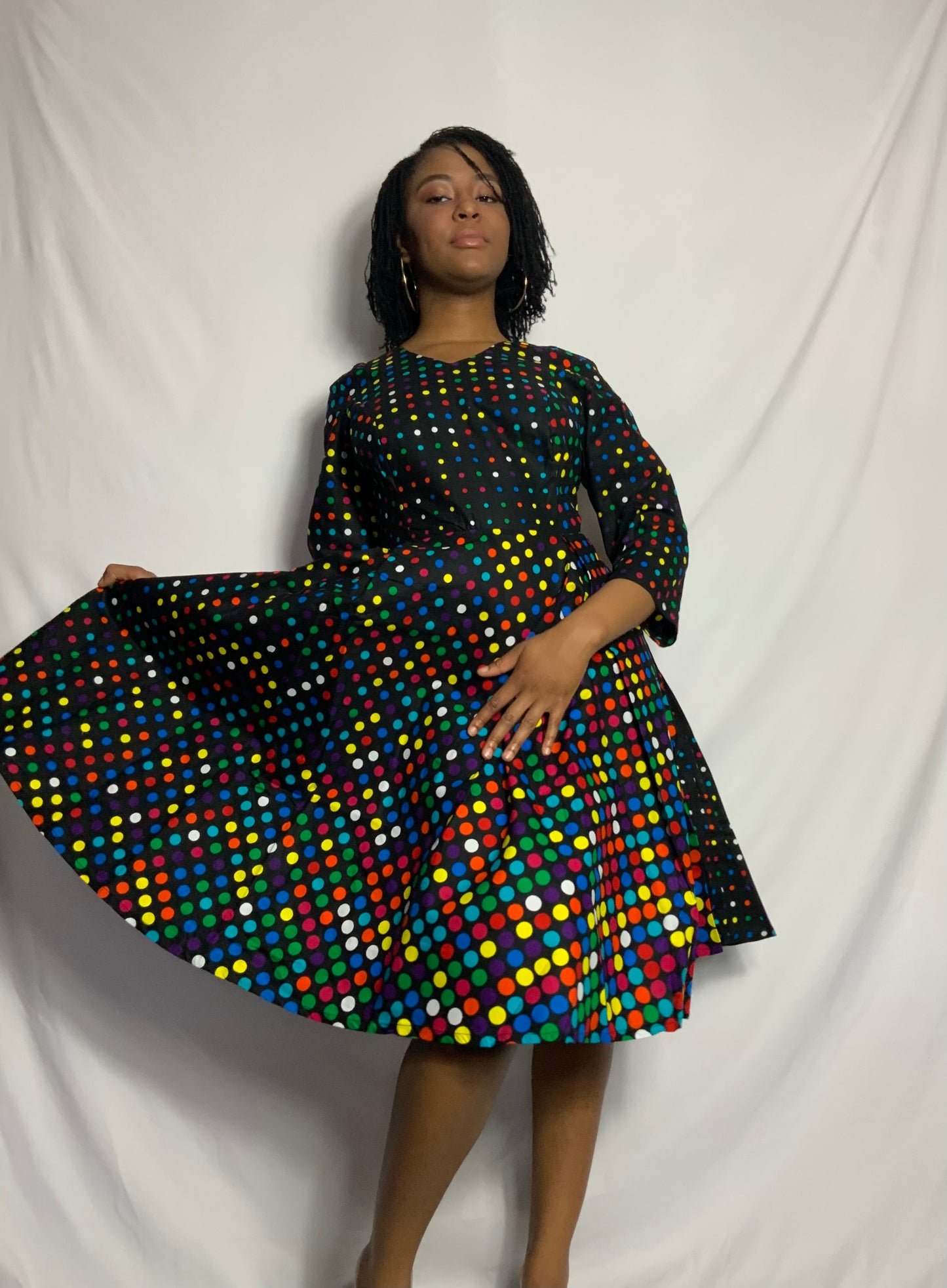 DOTTY DRESS
