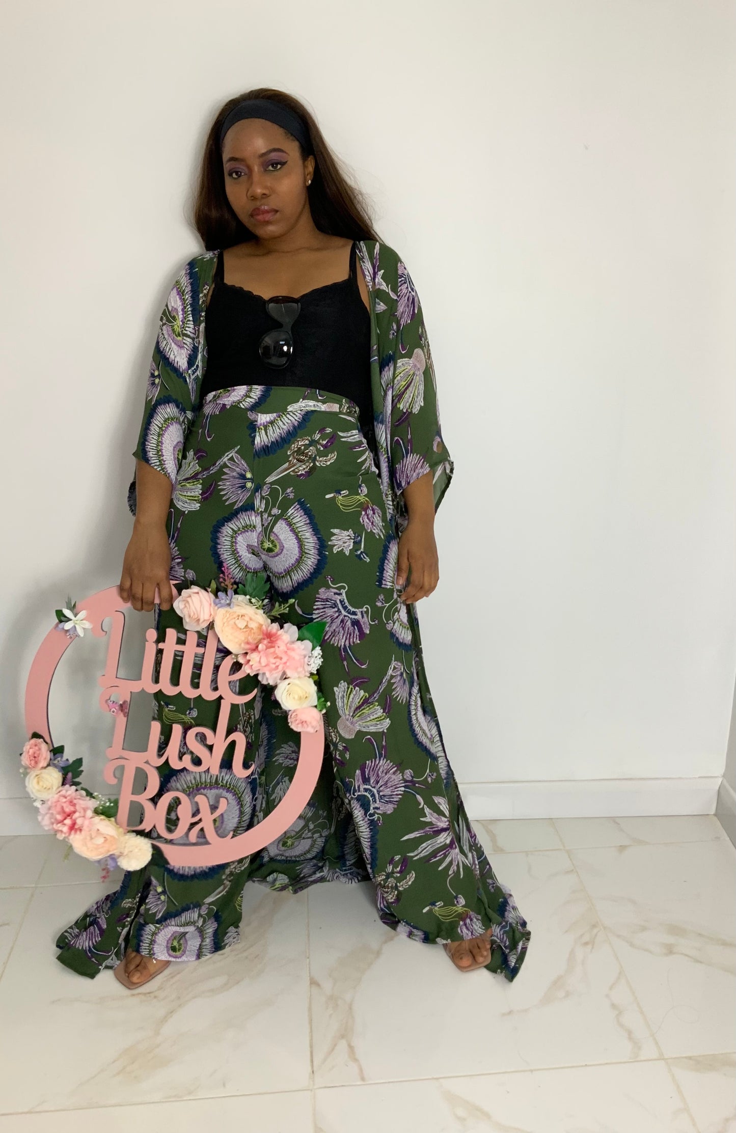 SERENA TROUSER AND KIMONO SET
