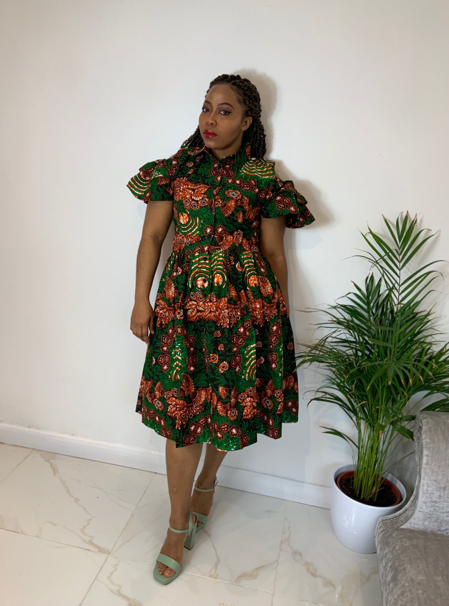 ANITA COLD SHOULDER DRESS