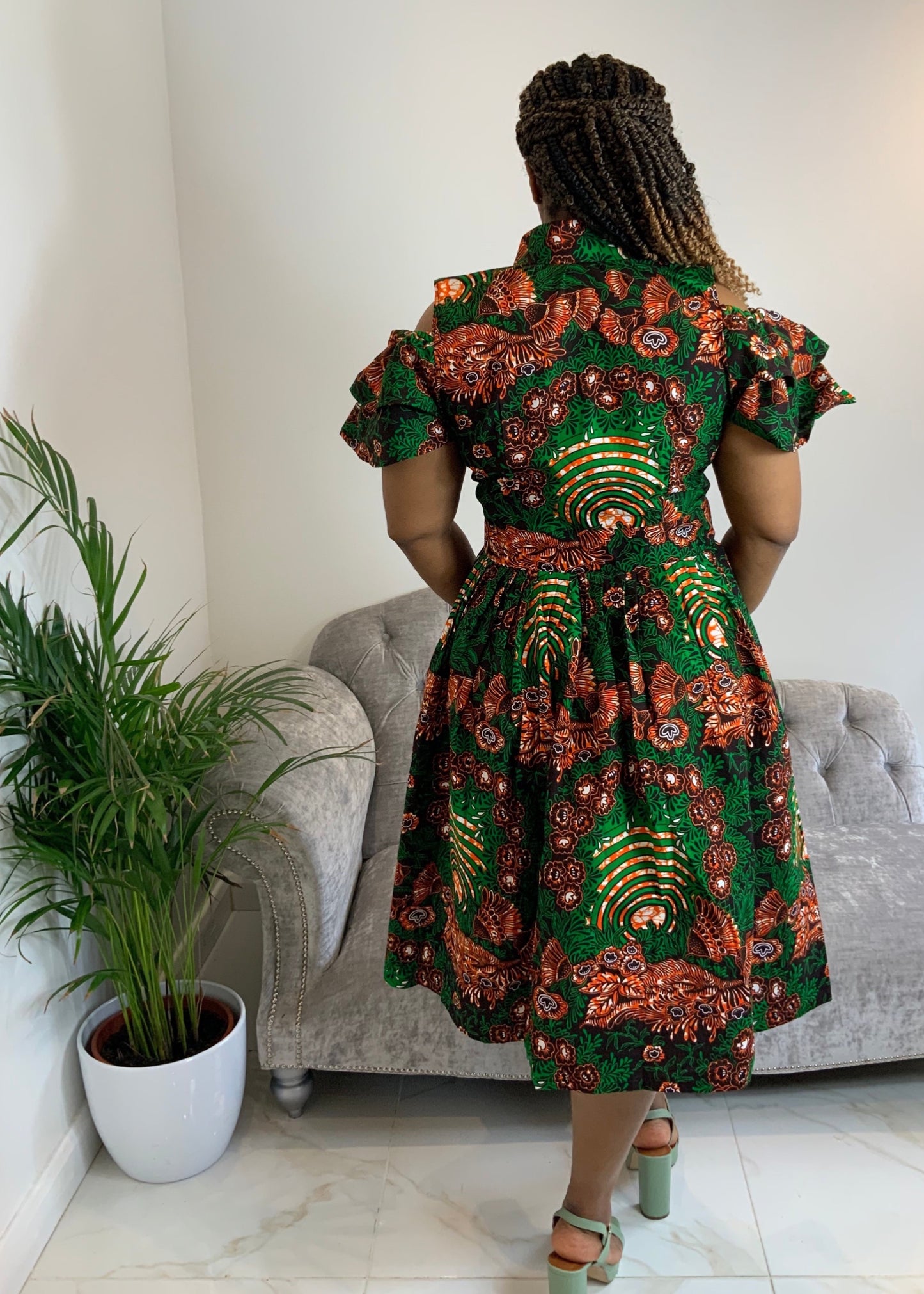 ANITA COLD SHOULDER DRESS