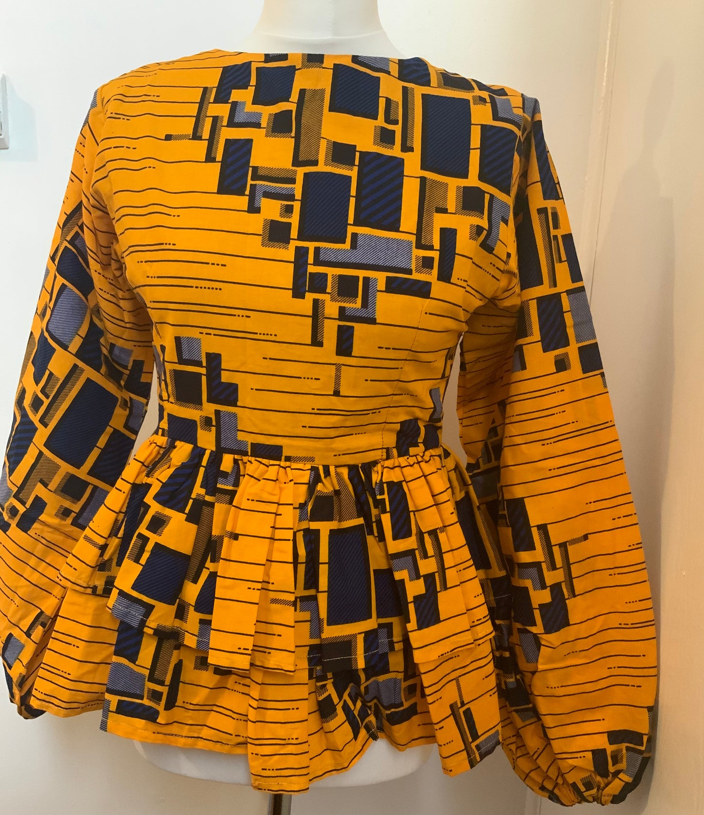 CHISOM PEPLUM TOP