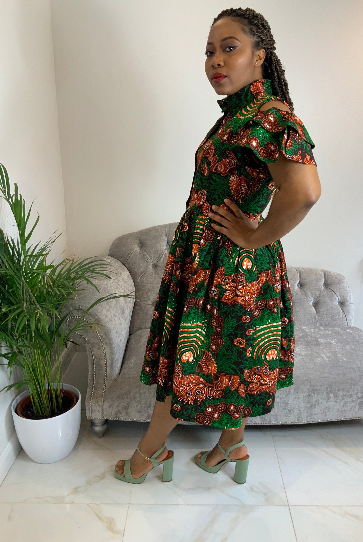ANITA COLD SHOULDER DRESS