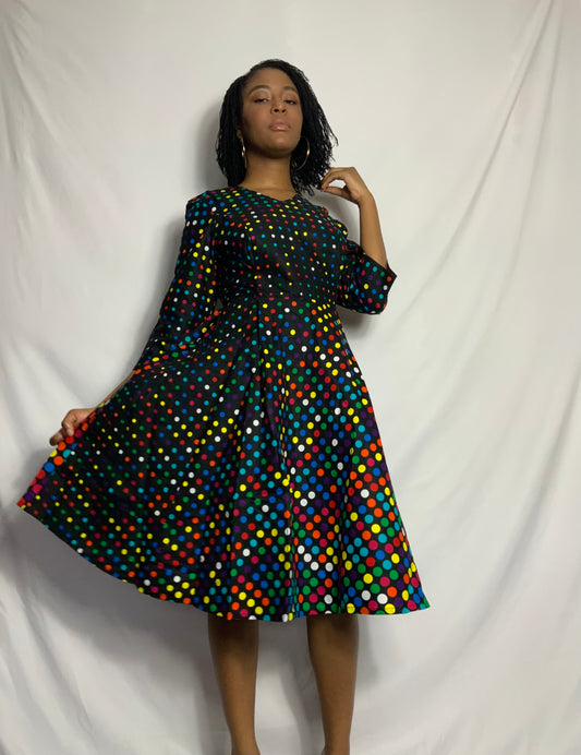 DOTTY DRESS