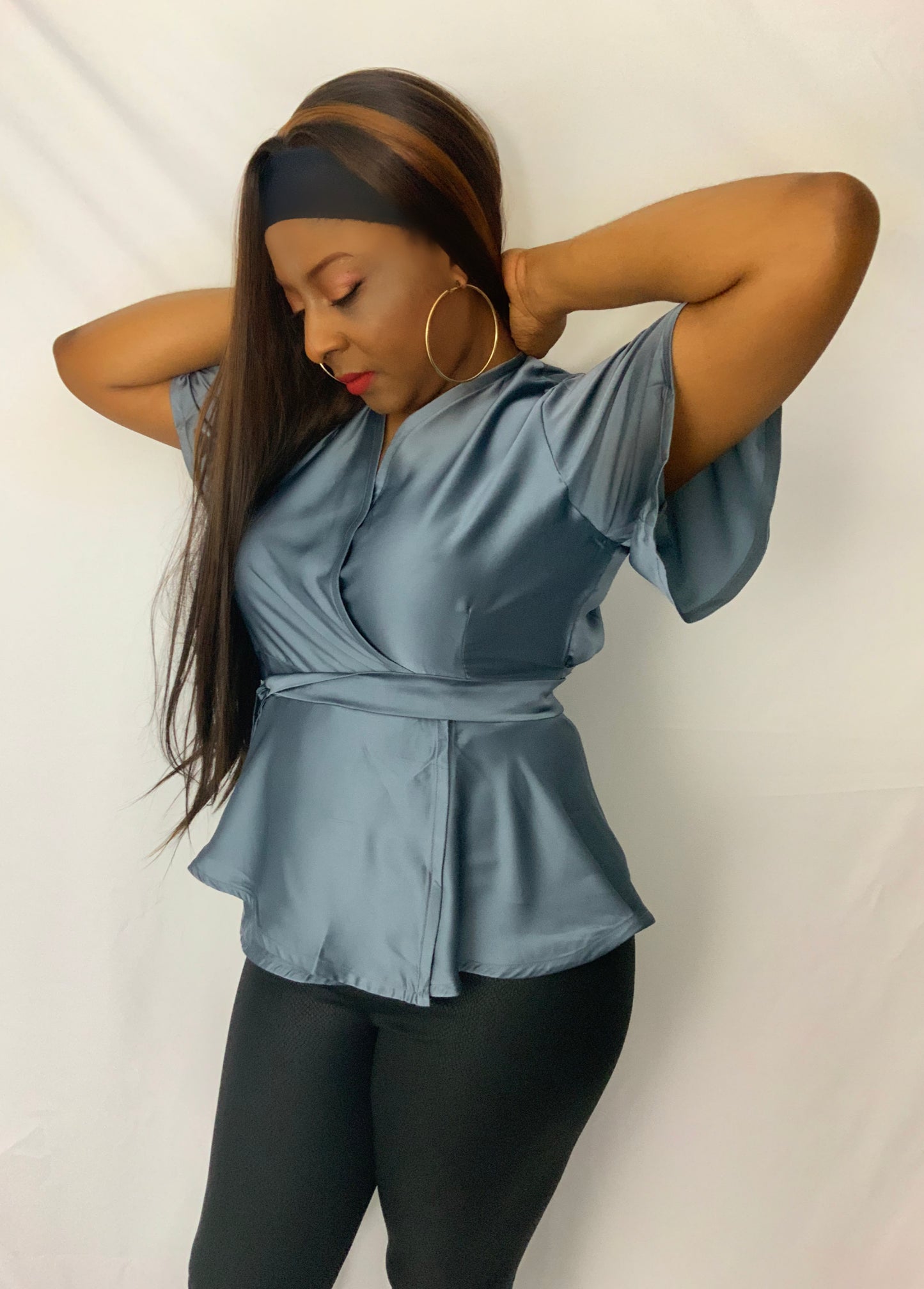 KESHIA WRAP TOP