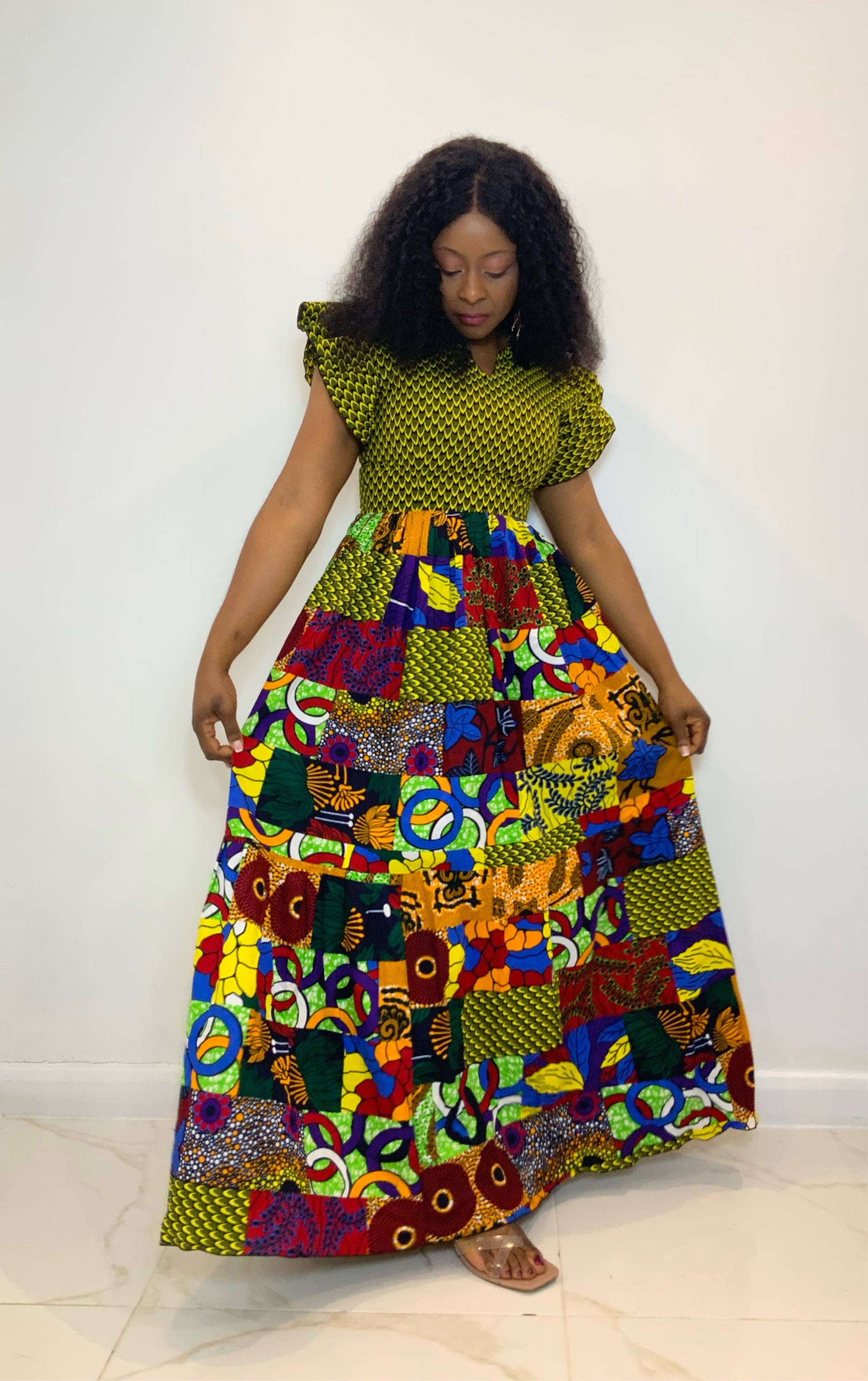 AFRICAN PRINT CHIOMA MAXI DRESS – littlelushbox AFRICAN PRINT CHIOMA MAXI DRESS – littlelushbox